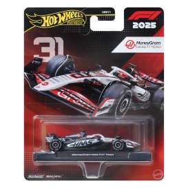 Haas  - white/red/black - 1:64 - Hotwheels - JKD78 - hwmvJKD78 | Toms Modelautos
