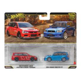 Assortment/ Mix  - Premium 2-packs various - 1:64 - Hotwheels - HBL96 - hwmvHBL96-979U | Toms Modelautos