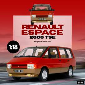 Renault  - Espace 1984 red - 1:18 - OttOmobile Miniatures - OT1178 - otto1178 | Toms Modelautos