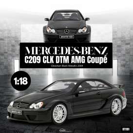 Mercedes Benz  - C209 2004 black metallic - 1:18 - OttOmobile Miniatures - OT1191 - otto1191 | Toms Modelautos