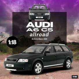 Audi  - A6 2000 black - 1:18 - OttOmobile Miniatures - OT1189 - otto1189 | Toms Modelautos