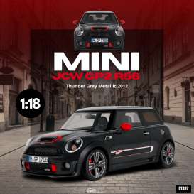 Mini  - JCW 2012 grey/red - 1:18 - OttOmobile Miniatures - OT497 - otto497 | Toms Modelautos