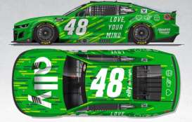 Chevrolet  - 2025 green/white - 1:24 - Action Racing Collectibles - C482523AFCAL - arcC482523AFCAL | Toms Modelautos
