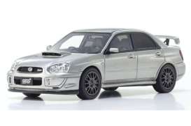 Subaru  - Impreza gray - 1:43 - Kyosho - KSR43115GR - kyoKSR43115GR | Toms Modelautos