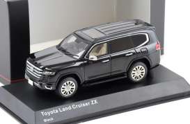 Toyota  - Land Cruiser ZX black - 1:43 - Kyosho - KSR43119BK - kyoKSR43119BK | Toms Modelautos
