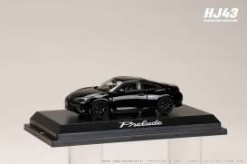 Honda  - Prelude  black - 1:43 - Hobby Japan - HJ431010BK - HJ431010BK | Toms Modelautos