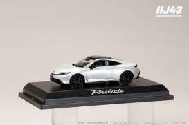 Honda  - Prelude  white/black - 1:43 - Hobby Japan - HJ432010WB - HJ432010WB | Toms Modelautos