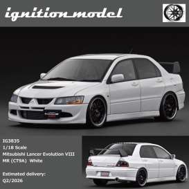 Mitsubishi  - Lancer Evolution white - 1:18 - Ignition - IG3835 - IG3835 | Toms Modelautos