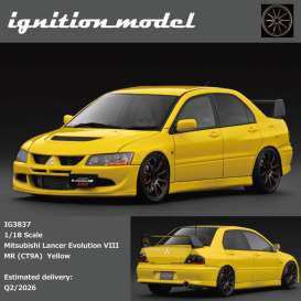 Mitsubishi  - Lancer Evolution yellow - 1:18 - Ignition - IG3837 - IG3837 | Toms Modelautos