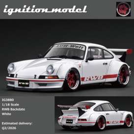 Porsche  - RWB white - 1:18 - Ignition - IG3880 - IG3880 | Toms Modelautos