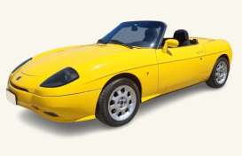 Fiat  - Barchetta 1996 yellow - 1:18 - Norev - 187710 - nor187710 | Toms Modelautos