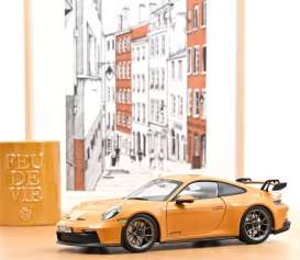 Porsche  - 911 2021 yellow - 1:18 - Norev - 187387 - nor187387 | Toms Modelautos