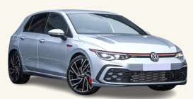 Volkswagen  - Golf GTI 2020 silver - 1:43 - Norev - 840139 - nor840139 | Toms Modelautos