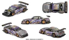 Nissan  - Silvia S13-R various - 1:64 - Mini GT - KHMG235 - MGTKHMG235 | Toms Modelautos