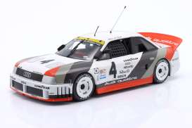 Audi  - 90 1989 white/grey/red - 1:18 - Werk83 - W1806007 - W1806007 | Toms Modelautos