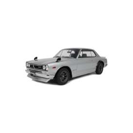 Nissan  - Skyline 1971 silver - 1:12 - OttOmobile Miniatures - G094 - ottoG094 | Toms Modelautos
