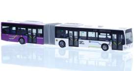Mercedes Benz  - Citaro G white/purple - 1:87 - Rietze - 69945 - RZ69945 | Toms Modelautos