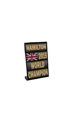 Figures diorama - Hamilton 2015  - 1:43 - Cartrix - CTLE43015 - CTLE43015 | Toms Modelautos