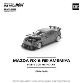 Mazda  - RX-8 gun metal - 1:64 - Pop Race Limited - PR640439 - PR640439 | Toms Modelautos