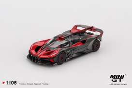 Bugatti  - Bolide 2026 red - 1:64 - Mini GT - 01105BL - MGT01105BL | Toms Modelautos