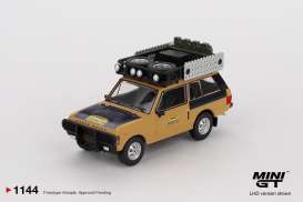 Range Rover  - 1981 yellow/black - 1:64 - Mini GT - 01144L - MGT01144L | Toms Modelautos