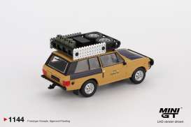Range Rover  - 1981 yellow/black - 1:64 - Mini GT - 01144BL - MGT01144BL | Toms Modelautos