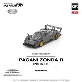 Pagani  - Zonda R carbon - 1:64 - Pop Race Limited - PR640125 - PR640125 | Toms Modelautos