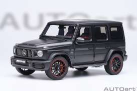 Mercedes Benz  - G63 AMG black - 1:18 - AutoArt - 76357 - autoart76357 | Toms Modelautos