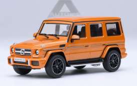 Mercedes Benz  - G63 AMG 2017 orange - 1:64 - AutoArt - 20202 - autoart20202 | Toms Modelautos