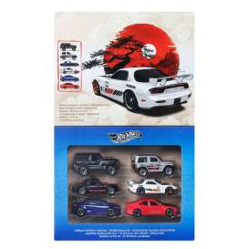Assortment/ Mix  - Street of Japan Multipack 6-pa various - 1:64 - Hotwheels - JLB23 - hwmvJLB23-9796 | Toms Modelautos