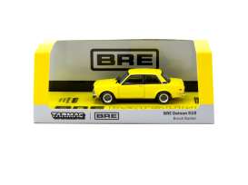 Datsun  - 510 yellow - 1:64 - Tarmac - T64R-052-BB - TC-T64R-052-BB | Toms Modelautos