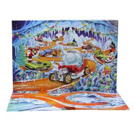 Assortment/ Mix  - Hotwheels Advent Calendar various - 1:64 - Hotwheels - JLG41 - hwmvJLG41 | Toms Modelautos