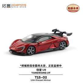   - YANGWANG U9 red - 1:64 - XCartoys - T15-02 - xcarT15-02 | Toms Modelautos