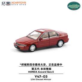 Honda  - Accord Gen 5  red - 1:64 - XCartoys - Y47-03 - XcarY47-03 | Toms Modelautos