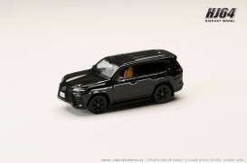 Lexus  - LX600 Offroad black - 1:64 - Hobby Japan - HJ643061BGK - HJ643061BGK | Toms Modelautos
