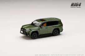 Lexus  - LX600 Offroad green - 1:64 - Hobby Japan - HJ643061BGR - HJ643061BGR | Toms Modelautos