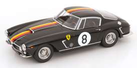 Ferrari  - 250 GT 1960 black/yellow/red/orange - 1:18 - KK - Scale - 180866 - kkdc180866 | Toms Modelautos