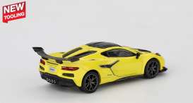 Chevrolet  - Corvette C8 ZR1 2025 yellow - 1:64 - Mini GT - 01158BL - MGT01158BL | Toms Modelautos
