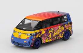 Volkswagen  - ID. Buzz 2025 various - 1:64 - Mini GT - 01159BL - MGT01159BL | Toms Modelautos