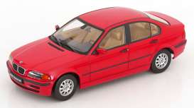 BMW  - 3 series E46 1999 red - 1:18 - KK - Scale - KKDC181435 - KKDC181435 | Toms Modelautos