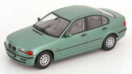 BMW  - 3 series E46 1999 green - 1:18 - KK - Scale - KKDC181436 - KKDC181436 | Toms Modelautos