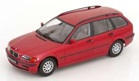 BMW  - 3 series E46 Touring 1999 red - 1:18 - KK - Scale - KKDC181465 - KKDC181465 | Toms Modelautos