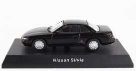 Nissan  - Silva 1988 black - 1:64 - Kyosho - 07115H - KYO07115H | Toms Modelautos