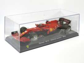Ferrari  - SF21 2021 red - 1:24 - Magazine Models - FER2025-01 - mag24FER2025-01 | Toms Modelautos