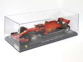 Ferrari  - SF90 2019 red - 1:24 - Magazine Models - FER2025-52 - mag24FER2025-52 | Toms Modelautos