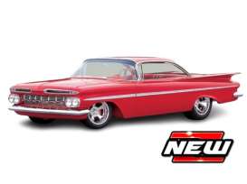 Chevrolet  - Impala 1959 red - 1:24 - Maisto - 32946r - mai32946r | Toms Modelautos