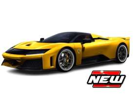 Ferrari  - F80 yellow - 1:18 - Bburago - 16022y - bura16022y | Toms Modelautos
