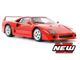 Ferrari  - F40 red - 1:18 - Bburago - 16023 - bura16023 | Toms Modelautos
