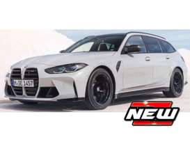 BMW  - M3 2023 white - 1:24 - Bburago - 21112W - bura21112W | Toms Modelautos
