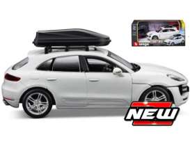 Porsche  - Macan white - 1:24 - Bburago - 23013 - bura23013 | Toms Modelautos
